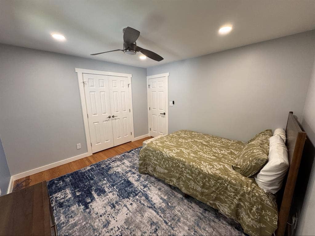 Medium Size Bedroom- shared bath!