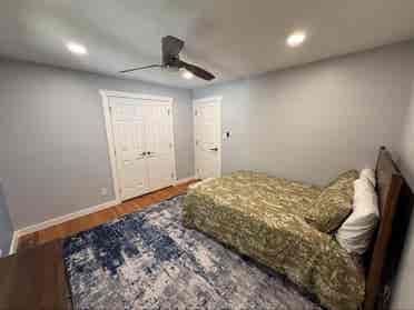 Medium Size Bedroom- shared bath!