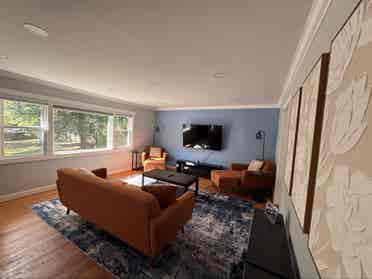 Medium Size Bedroom- shared bath!
