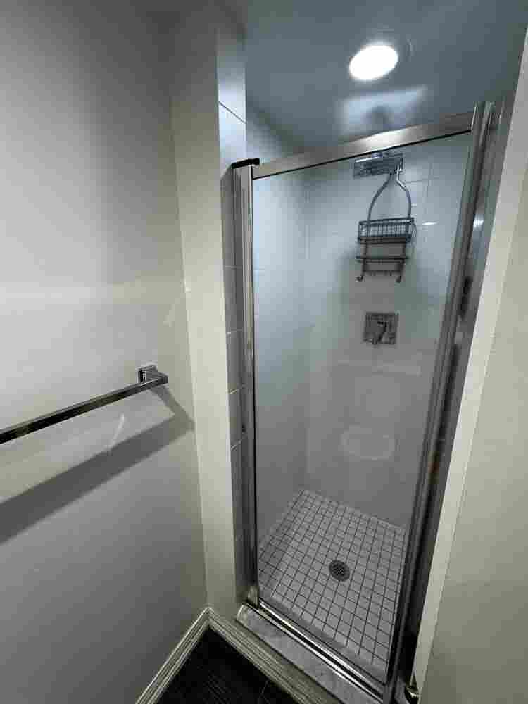 Private room and washroom