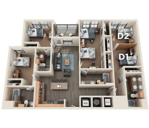 Semi Private Room For Rent BA