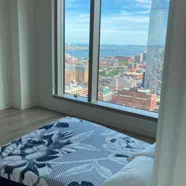 Incredible views in new apartment
