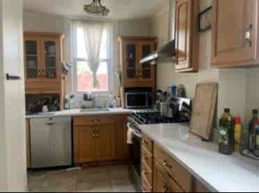 Furnished bedroom in shared house