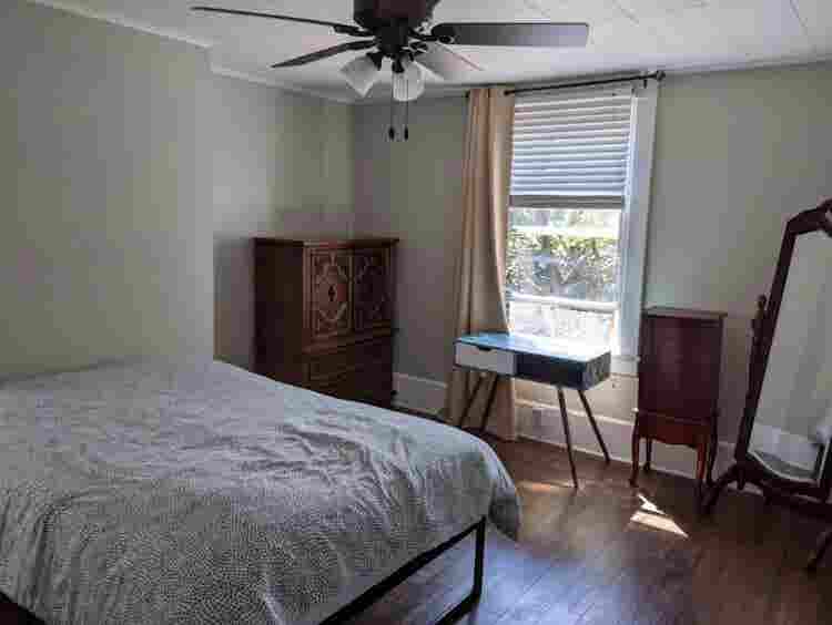 Furnished bedroom in shared house