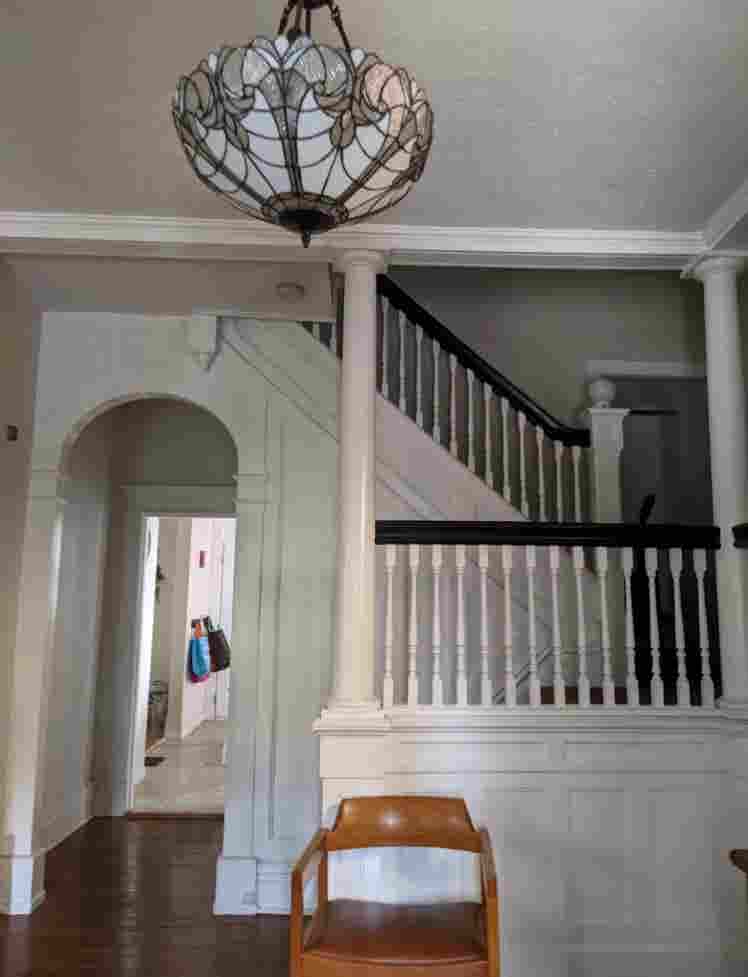 Furnished bedroom in shared house