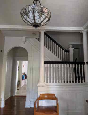 Furnished bedroom in shared house