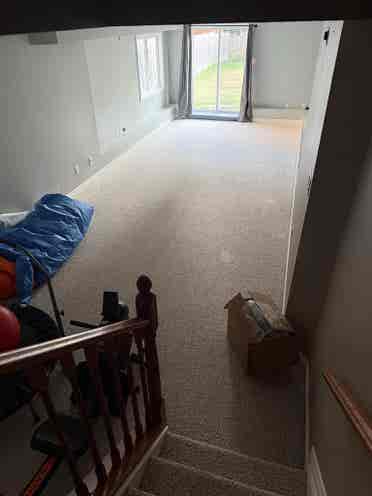 Bright and spacious basement