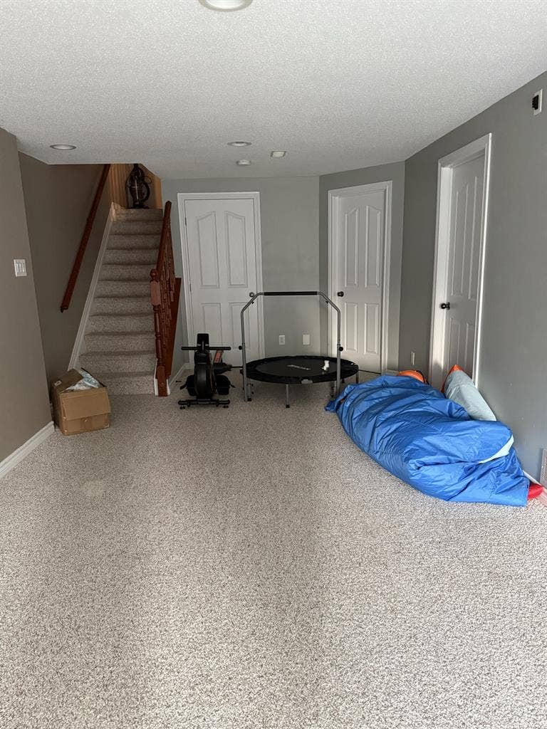 Bright and spacious basement