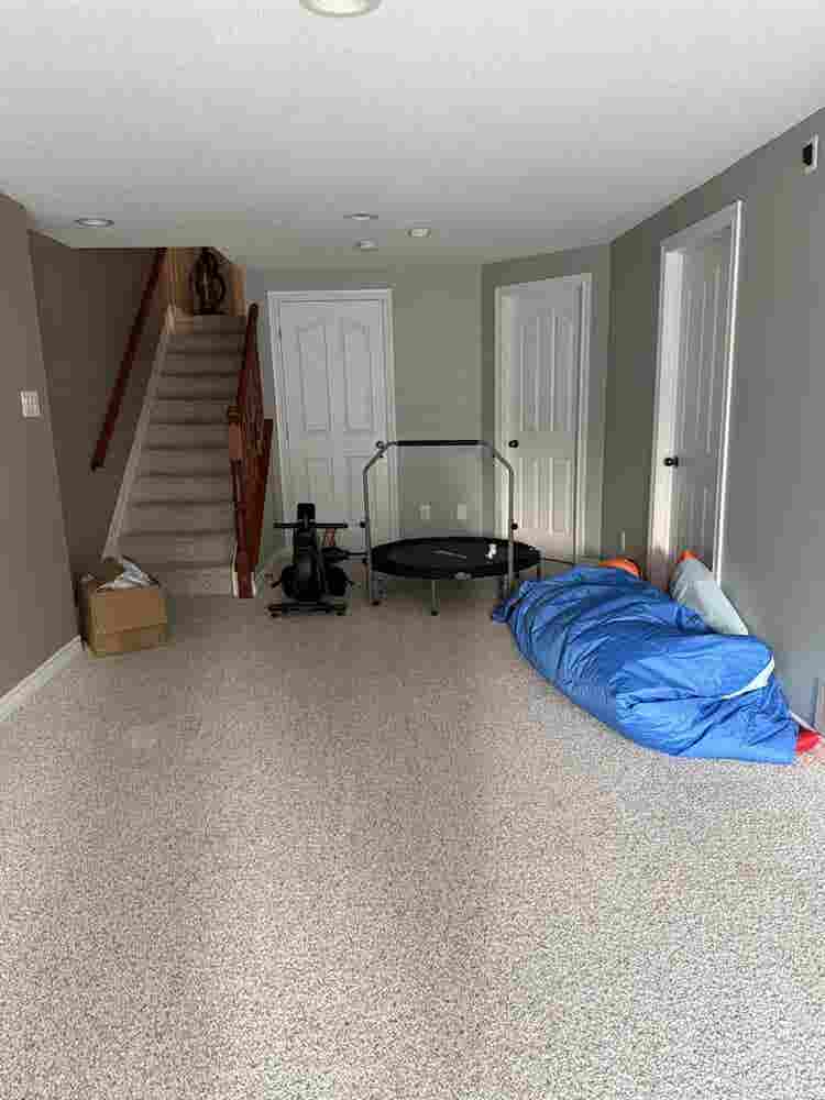 Bright and spacious basement