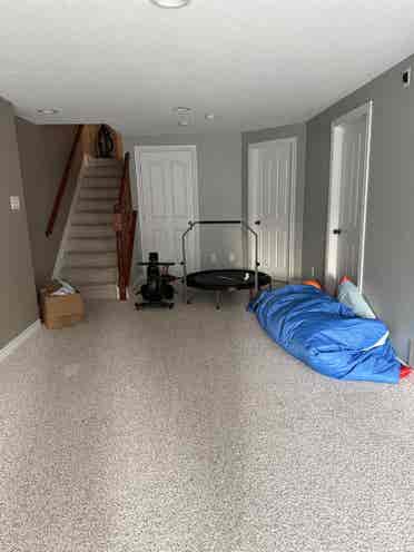 Bright and spacious basement