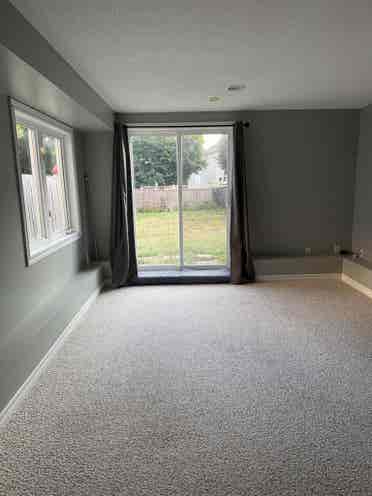 Bright and spacious basement