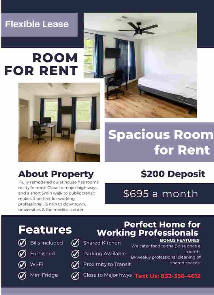 Affordable All-Bills Included Room