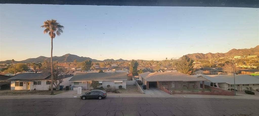 Master Bedroom, hillside Phx home
