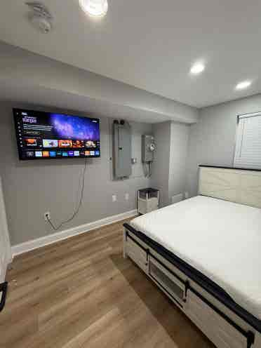 Private Furnished Basement Room