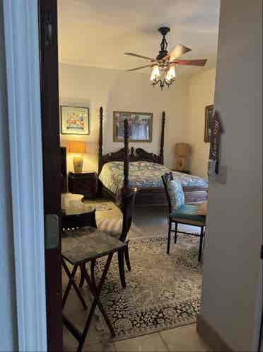Bedroom for rent in a big housee