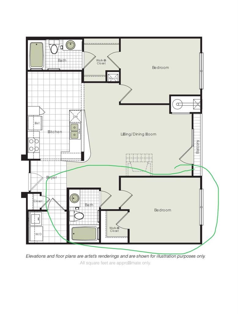 Private Room in luxury community
