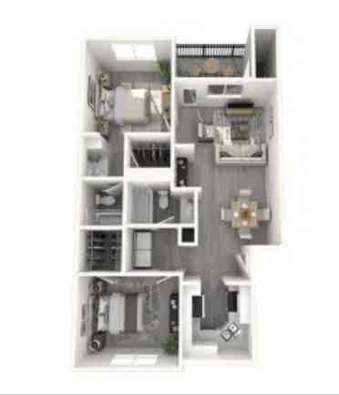 Private room for rent