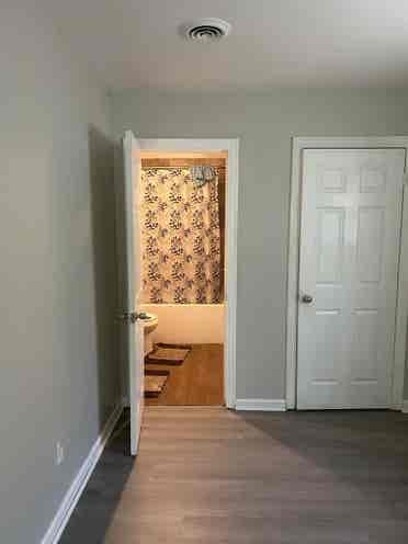 Large room with private bathroom