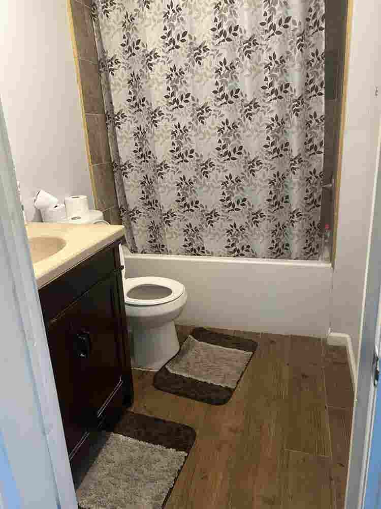Large room with private bathroom