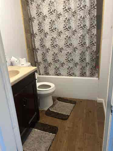 Large room with private bathroom