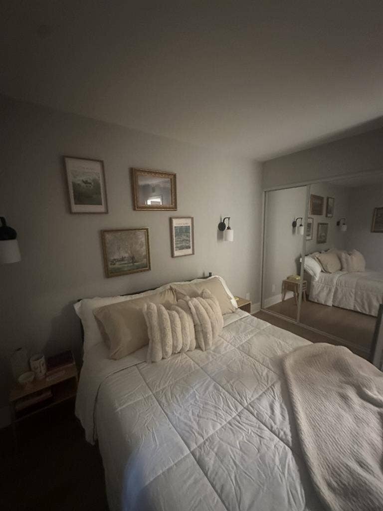 Furnished bedroom
