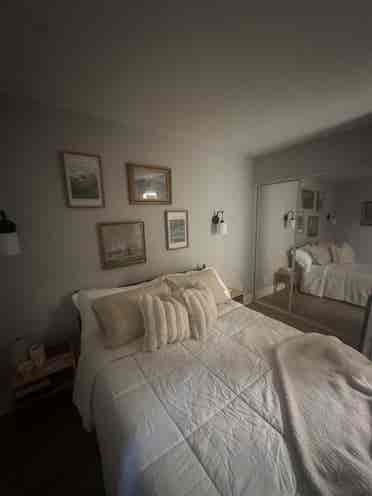 Furnished bedroom