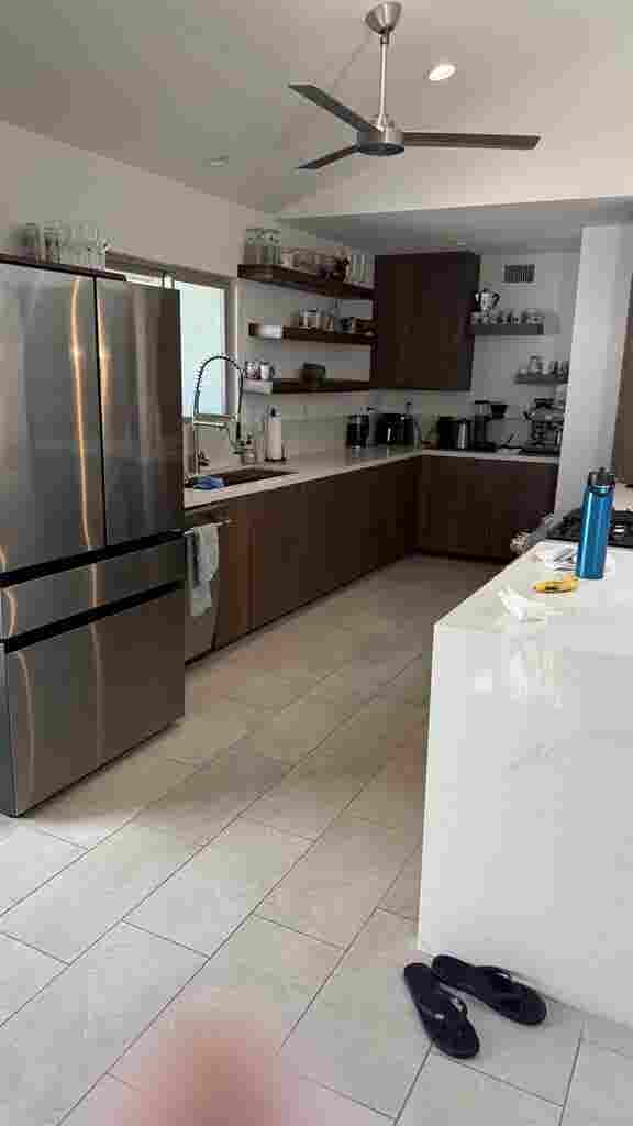 Private furnished bedroom and bath
