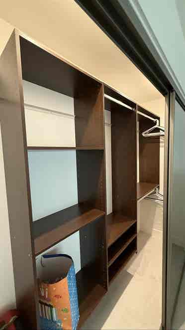Private furnished bedroom and bath