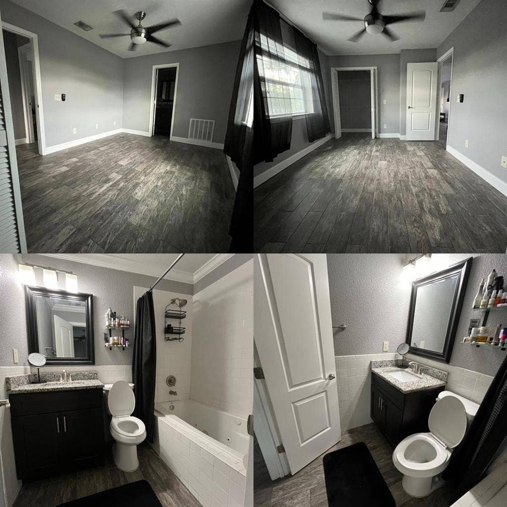 Bedroom & Private Bathroom