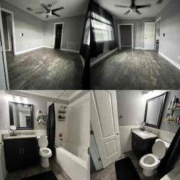Bedroom & Private Bathroom