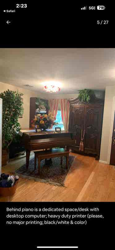 Part timer seeks full time roommie