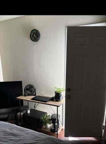 Private room for rent with