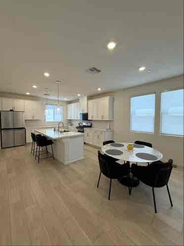 Luxury room in New Summerlin home.
