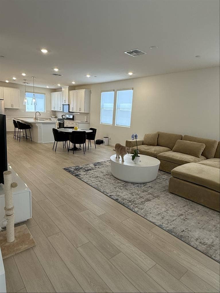 Luxury room in New Summerlin home.