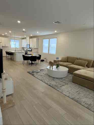 Luxury room in New Summerlin home.