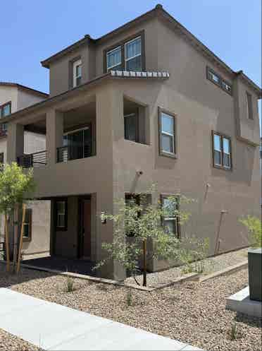 Luxury room in New Summerlin home.