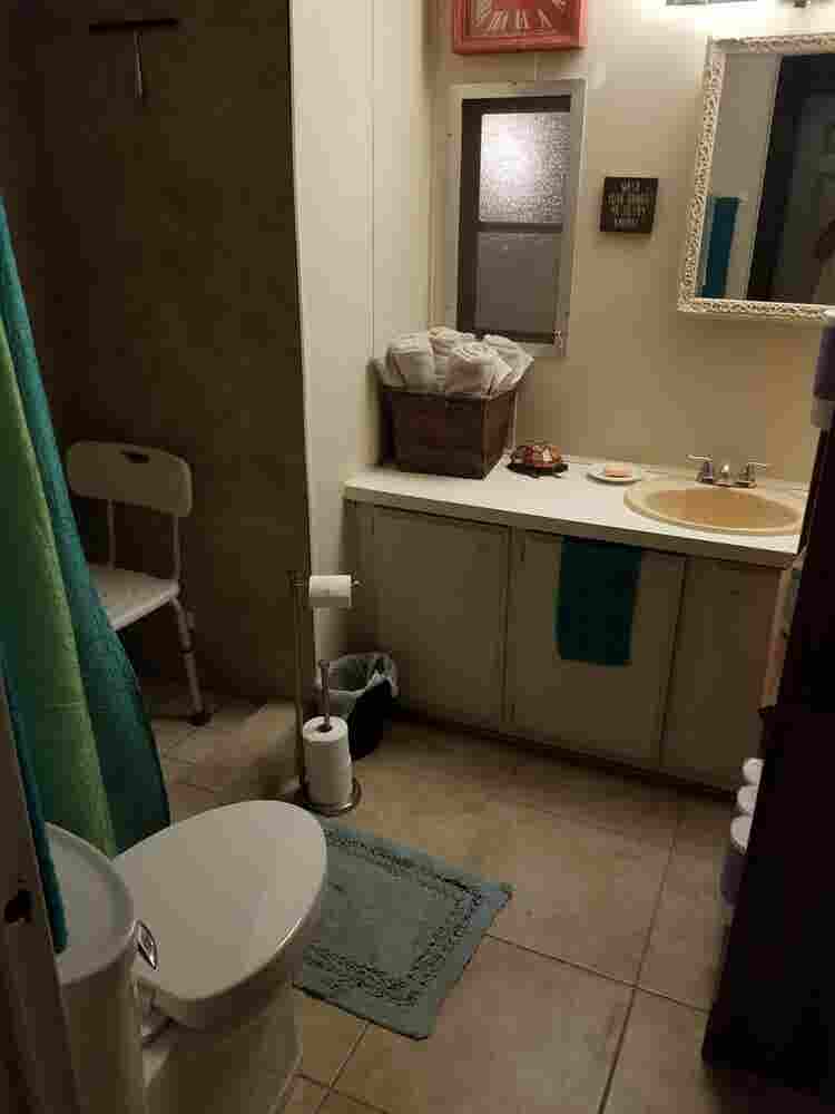 Private bedroom & Bathroom.