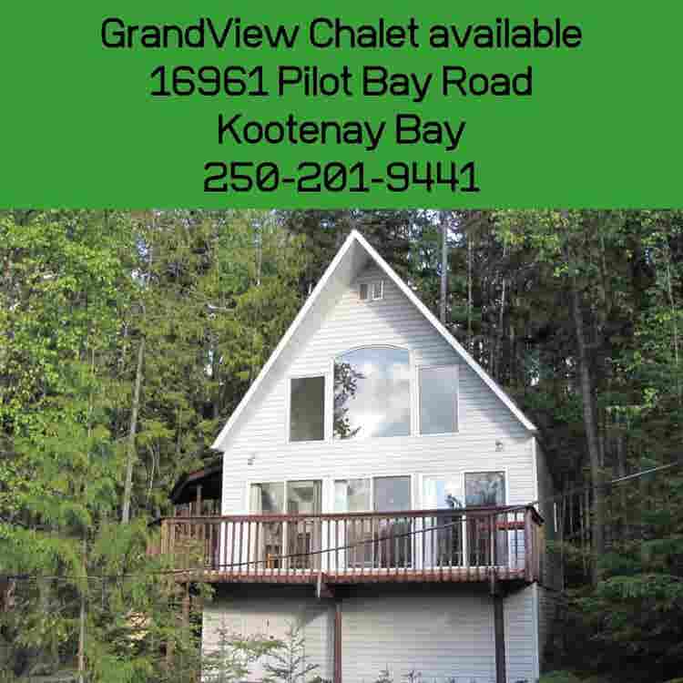 Chalet in Kootenay Bay