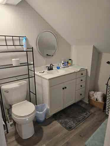 Private room with own bathroom