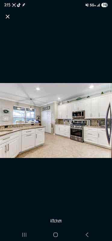 Large room with shared bathroom.