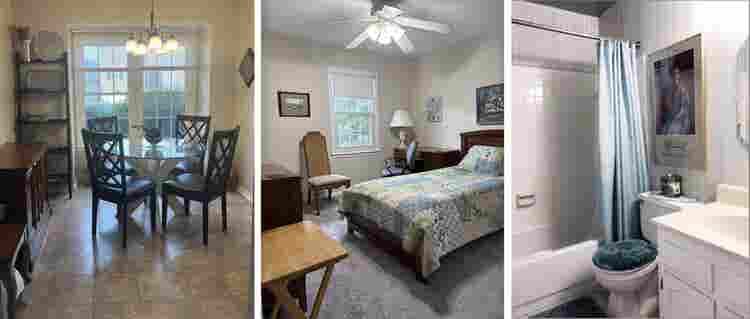Furn Room/Priv Bath for One: Av Now
