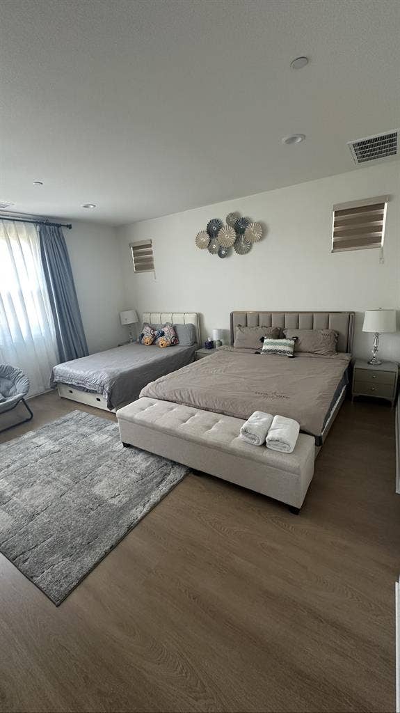 Big Bright Master bedroom in Irvine