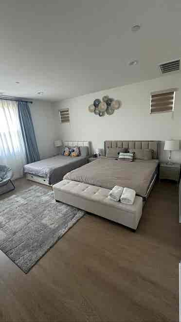 Big Bright Master bedroom in Irvine