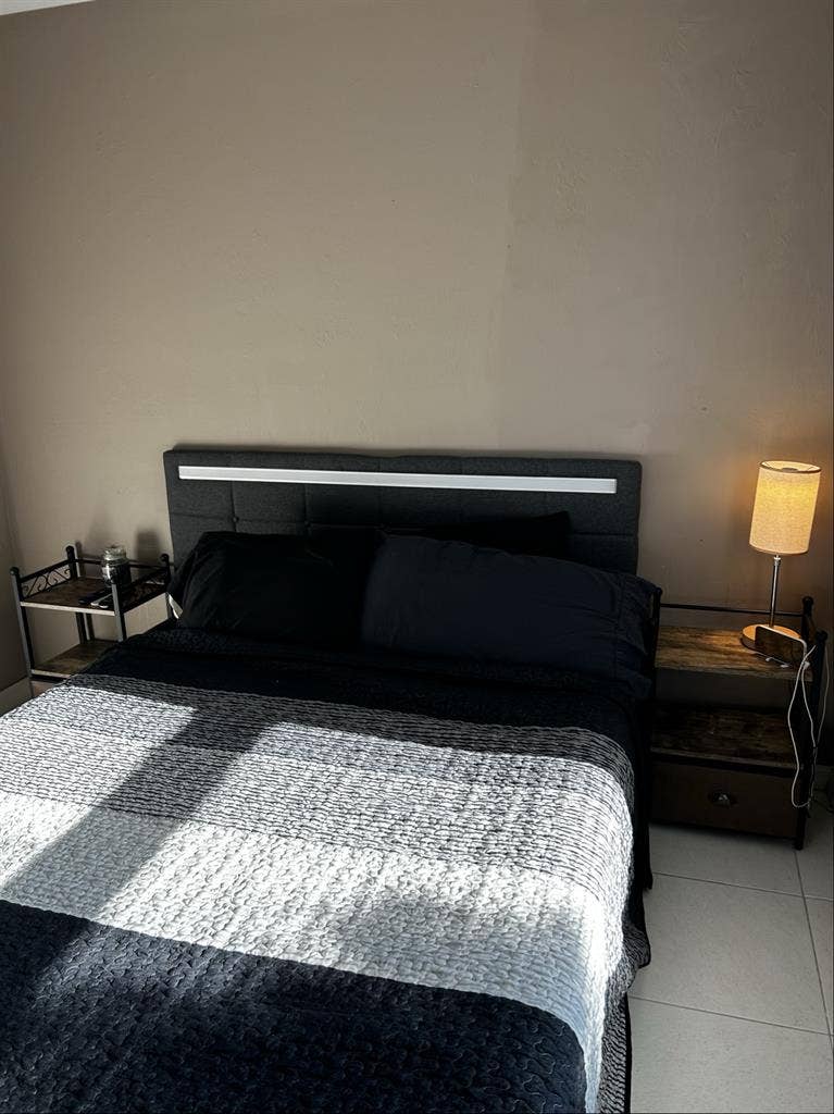 Guest bedroom with guest bathroom