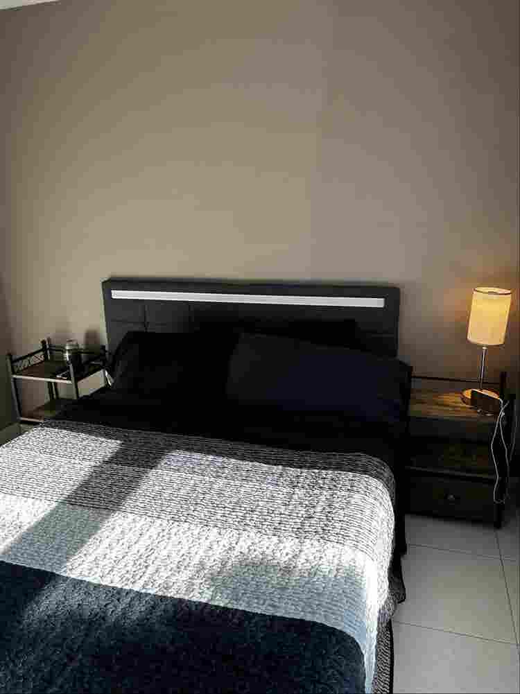 Guest bedroom with guest bathroom