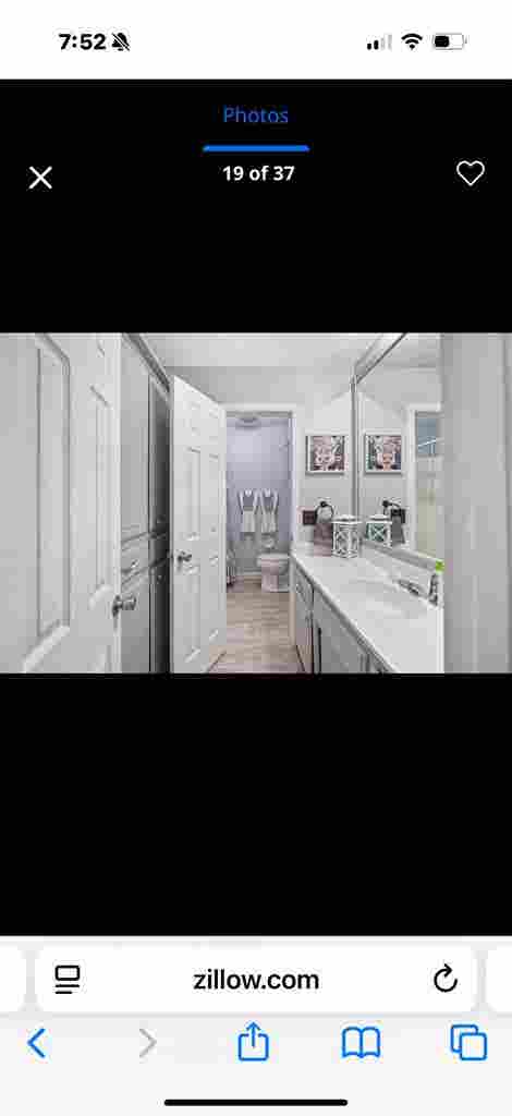 The room is very spacious.