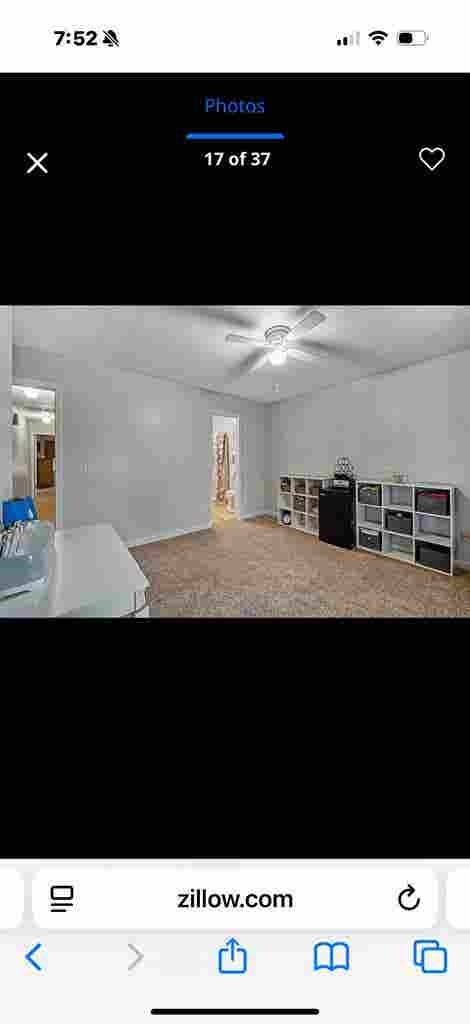 The room is very spacious.