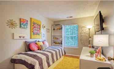 Bedroom with private bathroom $