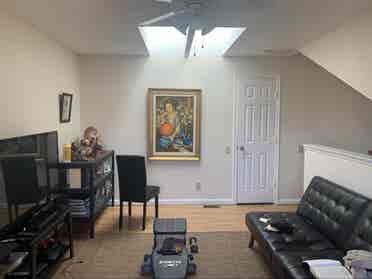 Bedroom with private bathroom $