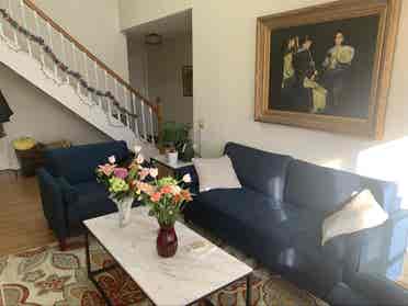 Bedroom with private bathroom $